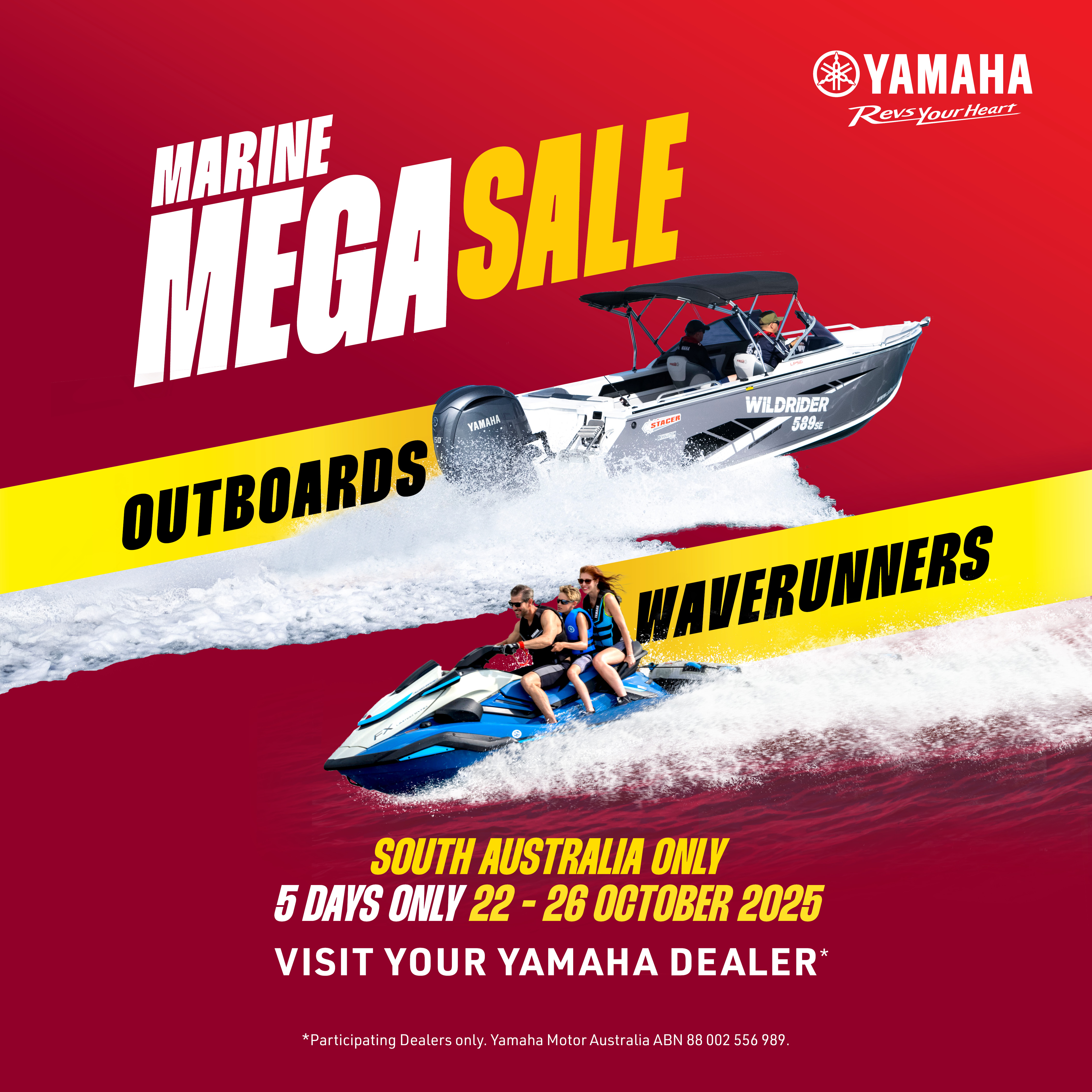 yamaha mega sale SA banner