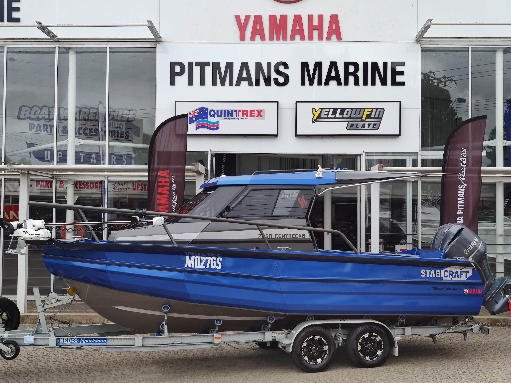 Marine Service Centre Quintrex, Yamaha, Cruisecraft & Yellowfin Plate Boats Dealer Yamaha